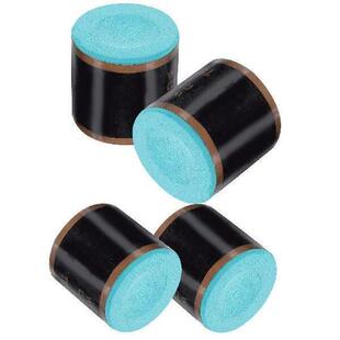 4 Pcs Powdered Pool Billiards Chalk Taom for Sticks