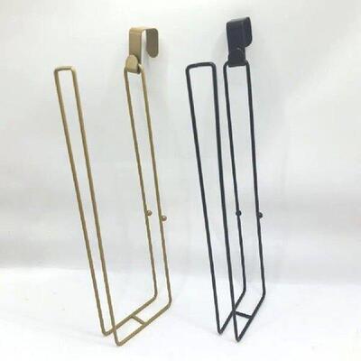 Extended Toilet Roll Paper Holder Wall Mounted Punch-free