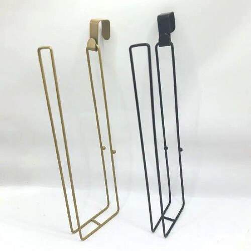 Extended Toilet Roll Paper Holder Wall Mounted Punch-free