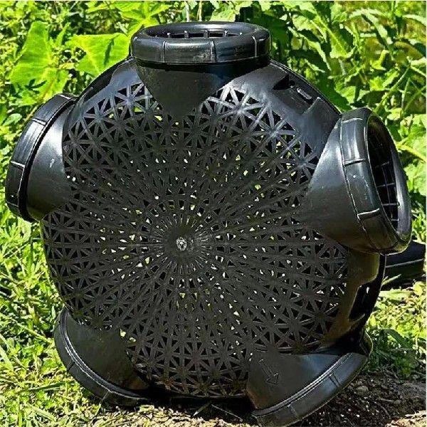 Crawfish Trap 5 Holes EEL Catcher Crab Net Easy To Use