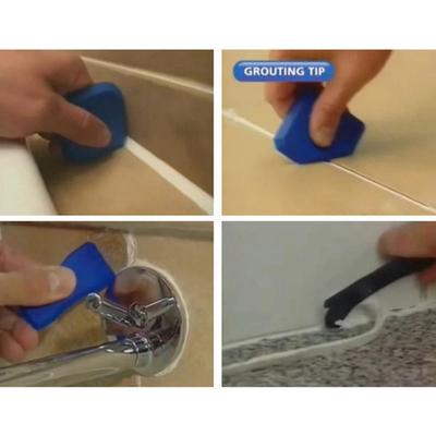 4Pcs Caulking Tool Kit Silicone Joint Sealant Spreader Spatu