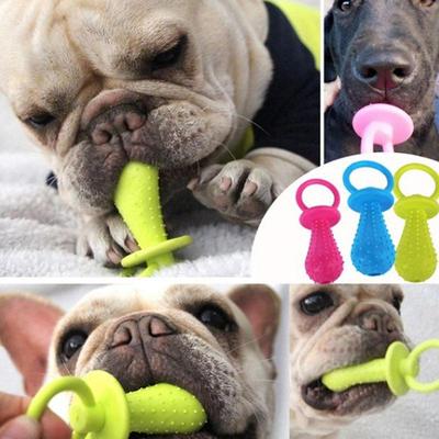 1PCS Pet Toys for Small Dogs Rubber Resistance To Bite Dog T