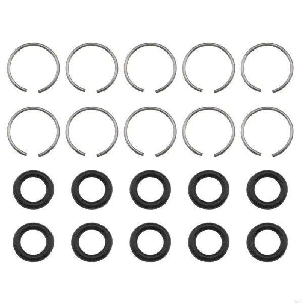 20 Set 1/2inch Impact Retaining Rings Clip with O Rings Fit