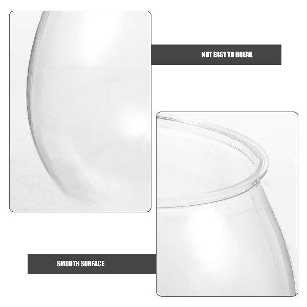 Mini House Vase Fish Bowl Plastic Goldfish Small Tank