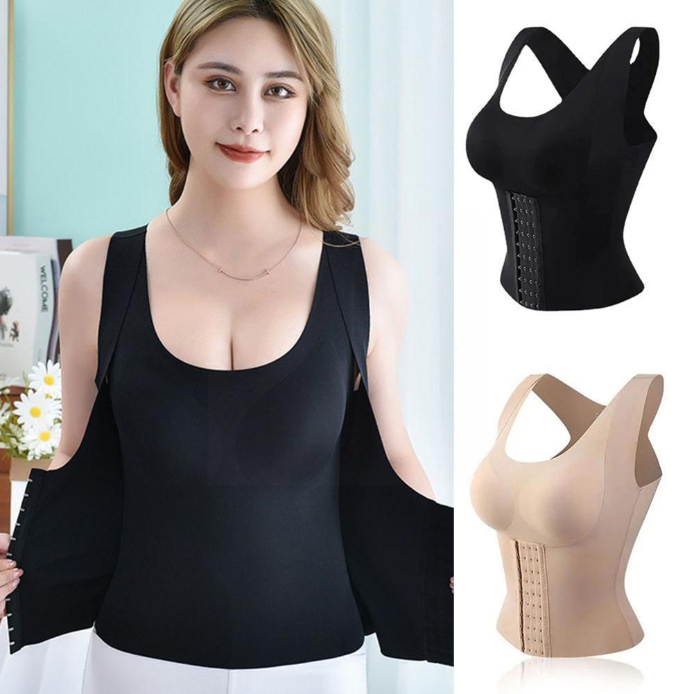 Women Shapewear Girdle Posture Corrector Bra Seamless Vest o