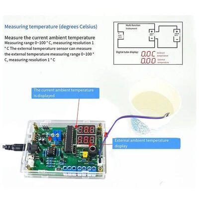 TYMQ Multi-Function Meter DIY Soldering Kit Voltage Current