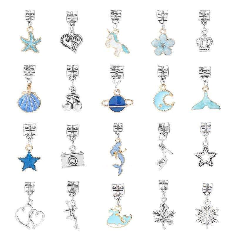 Jewelry Making Kit Bracelet Necklace Present Alloy Beads Set