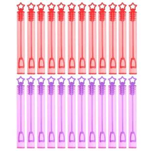 Bottles for Toy Tube Wand Empty Soap Bubble DIY Kid 24Pcs