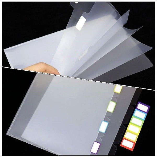 2 Pcs Multi-layer File Sets Anti-deformation Folders