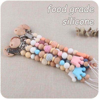Baby Soother Nipple Clip Infant Dummy Holder Strap Pacifier