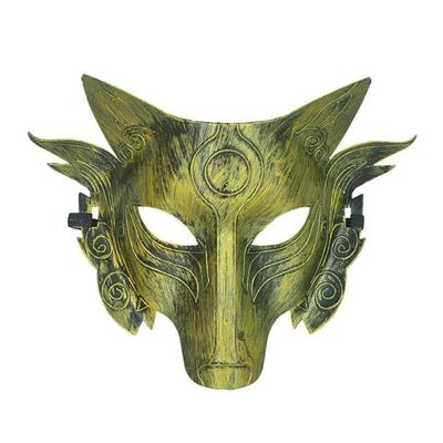 Halloween Cosplay Wolf Costume Mask Full Face Mask for Men