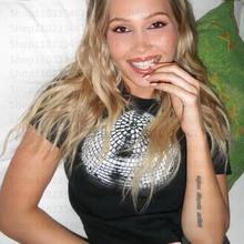 Crop Top Women O-neck Y2k Fashion Clothes Gothic T Shirts La