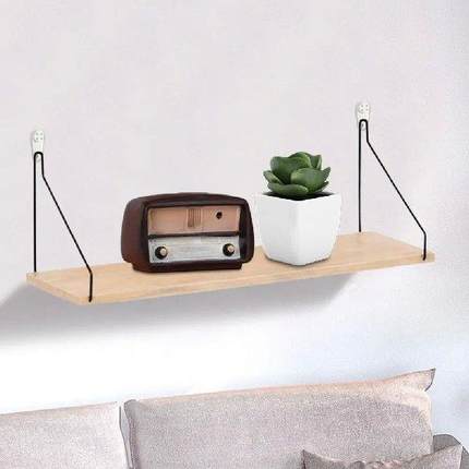 Nordic Display Rack Decorative Wooden Storage Rack with