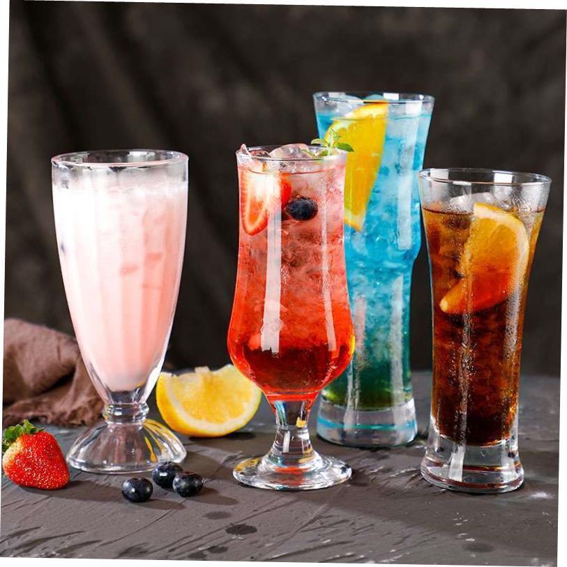 Glass cup, cold drink cup, juice cup, cocktail cup