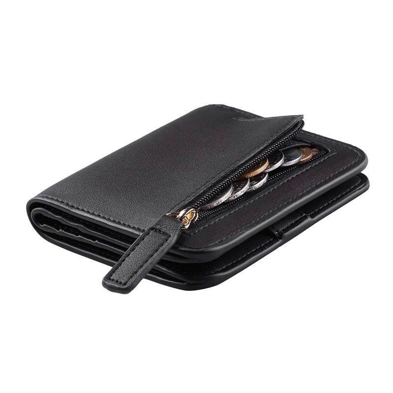 Wallet for Women RFID Blocking Small Compact Bifold Leather
