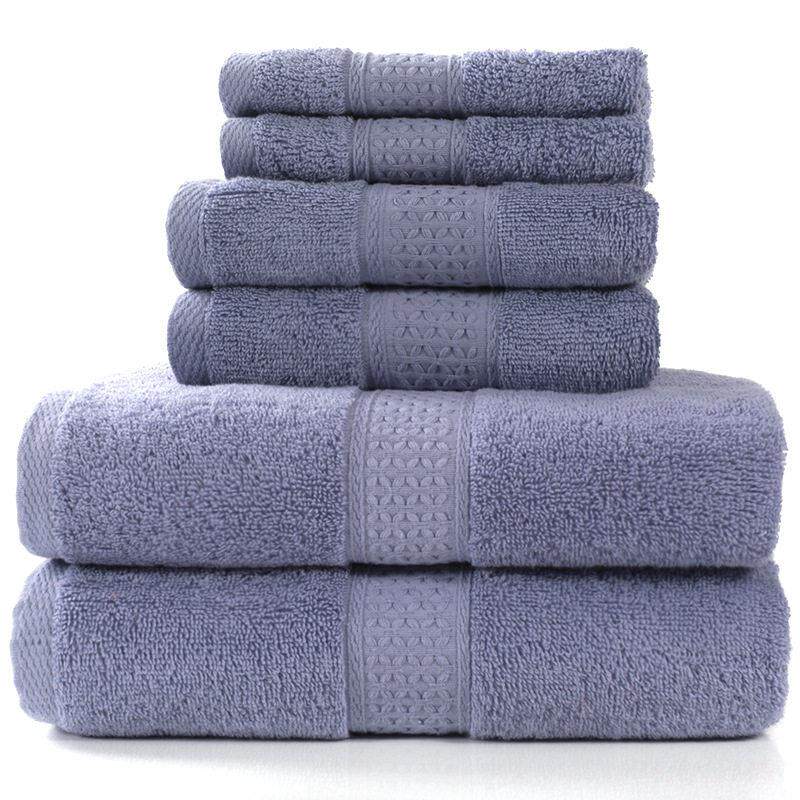 纯棉毛巾浴巾三件套 Bath Towel Set Cotton 3pcs Towels blanket