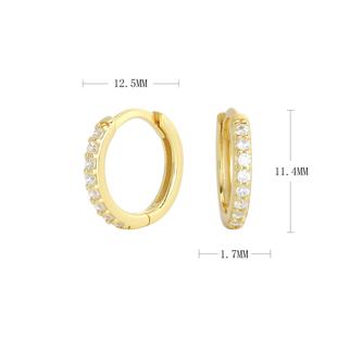 For Earrings Women Men Hoop Sterling Small Silver