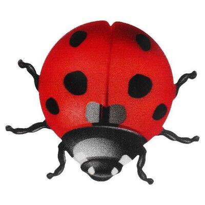 Iron Ladybug Wall Decor Outdoor Garden Ornaments Metal