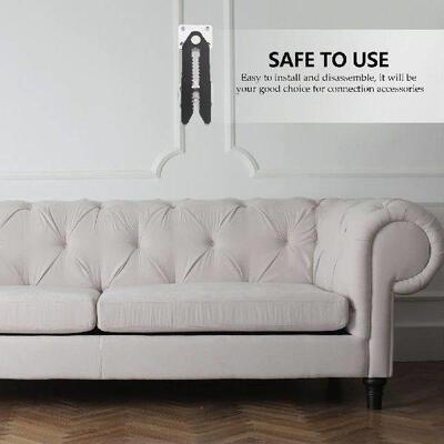 4 Pcs Sofa Connector Alligator Couches Clamps Sectional