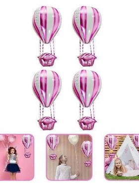 4 Pcs Hot Air Balloon Birthday Party Decorations Baby Toys