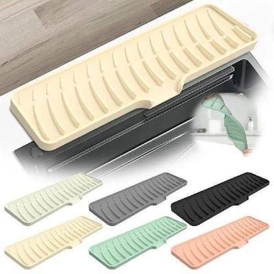 Silicone Faucet Mat for Kitchen Sink Silicone Drip Mat