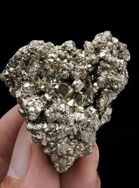 1pcs High Quality Natural Peru Pyrite Ore Stone Crystal Mine