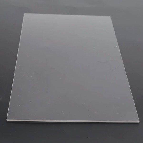 Transparent Cake Cream Scraper Rectangular Acrylic Cake