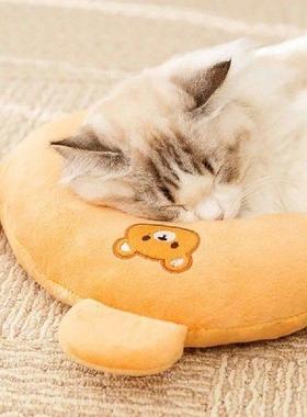 Small Pillow for Pet Cats Dogs Sleeping Mat Neck Guard