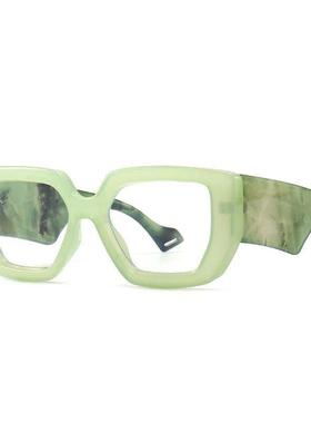 Anti Blue Light Blocking Women Glasses Frames Green Optical