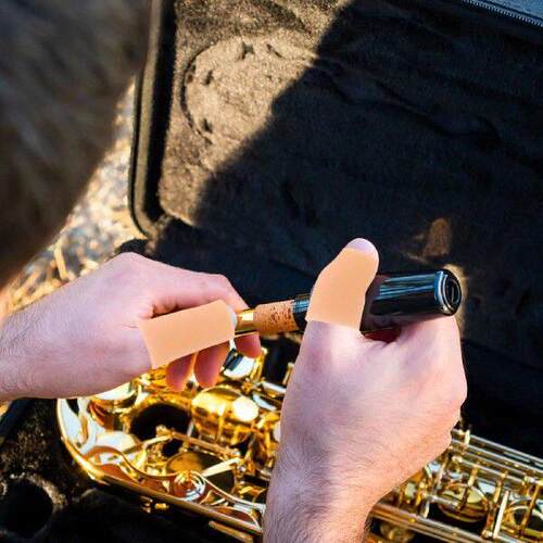 4Pcs Ultra-Thin 0.2cm Silicone Finger Cots for Wind