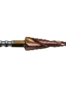 HSS-Co M35 Cobalt Step Drill Bit 3-13mm 1/4 Inch Hex Shank