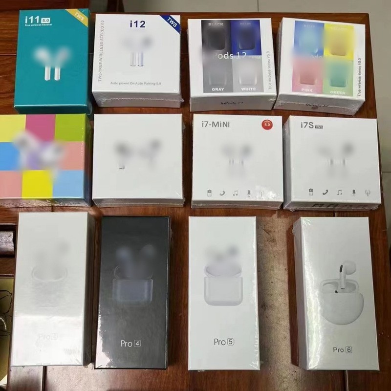 i12马卡龙二代三代四代五代蓝牙耳机tws运动降噪游戏耳机工厂