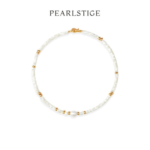 PEARLSTIGE白月光串珠链