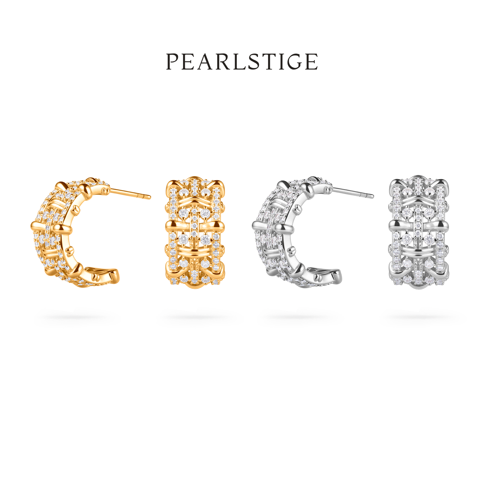 PEARLSTIGE至如编织耳钉