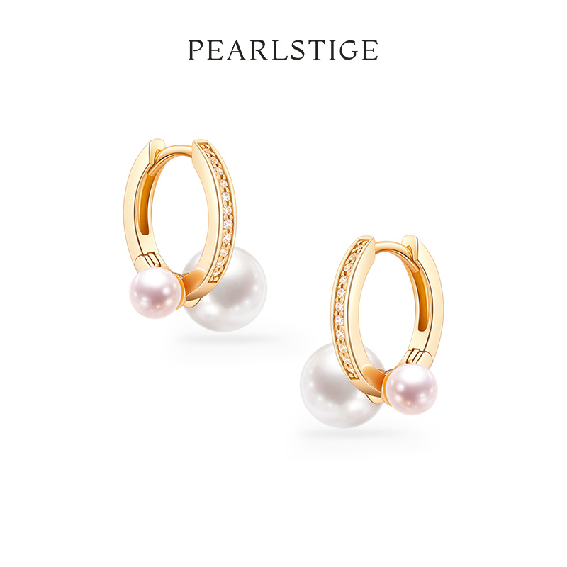 PEARLSTIGEYUAN珍珠耳钉
