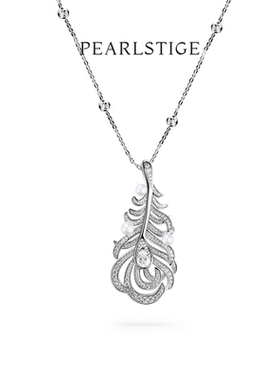 PEARLSTIGE至如羽毛双层链