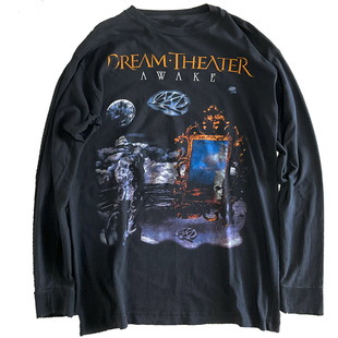 Dream Theater1994专辑Awake Vintage水洗重磅高街穿搭长袖T恤