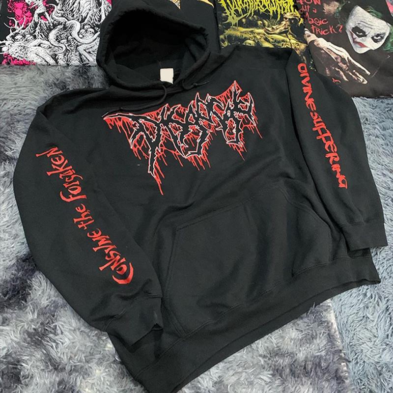 Disgorge 音乐组合专辑Consume theForsaken街头潮流韩版连帽卫衣