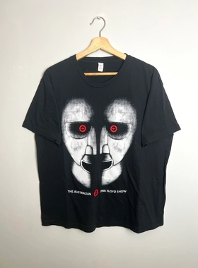 平克弗洛伊德Pink Floyd摇滚乐队1994专辑The Division Bell短袖T