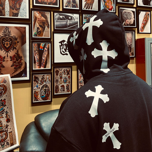 Ice冰谷原创西海岸tattoo十字架