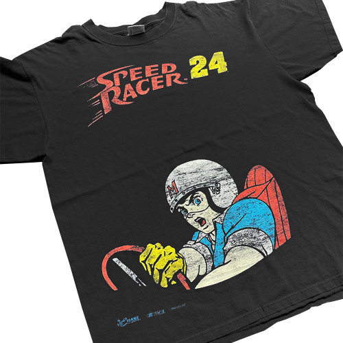 Speed Racer美式重磅vintage卡通无性别oldschool短袖T恤