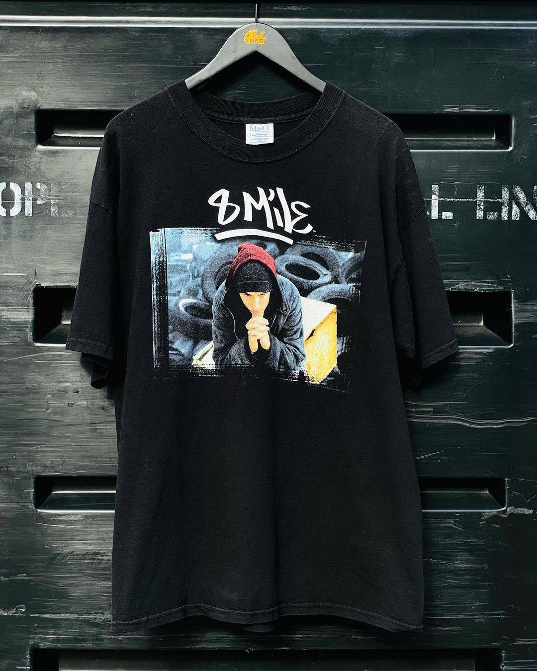 8英里8 mile2002年电影eminem阿姆主演台词嘻哈说唱rapper短袖t恤