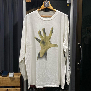 罕见重磅水洗复古tee！System of a Down Vintage长袖T恤