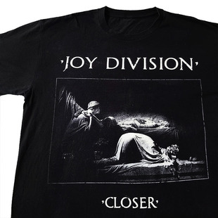 Joy Division 'Classic closer' Vintage高街美潮学院短袖T恤