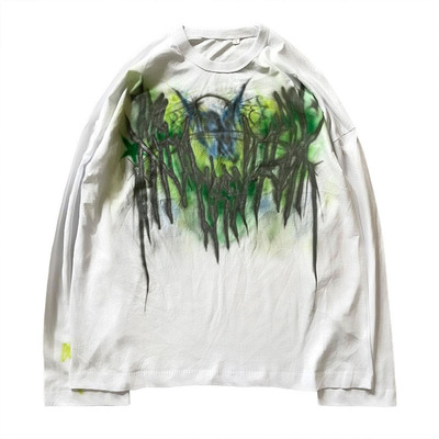 Vintage美式发烧友长袖T恤