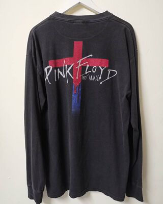 重磅平克弗洛伊德Pink Floyd孤品高街美式复古vintageT恤长袖男