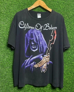 Children Of Bodom死神之子乐队纯棉百搭ins潮学院风慵懒港风短T