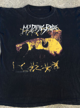 1992 My Dying Bride 我垂死的新娘乐队Vintage重磅水洗短袖T恤