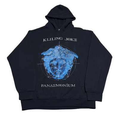 Killing Joke杀戮玩笑美式宽松版型适配街头嘻哈小众别致连帽卫衣