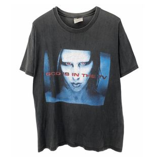 比伯同款玛丽莲曼森MarilynManson1998专辑God Is in theTV高街T